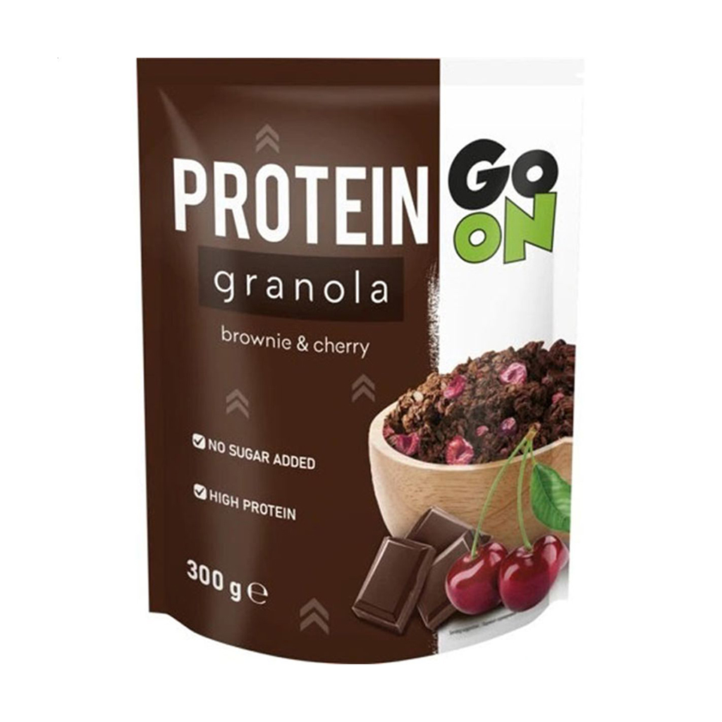 Протеїнова гранола Go On Nutrition Protein Granola Брауні та вишня, 300 г